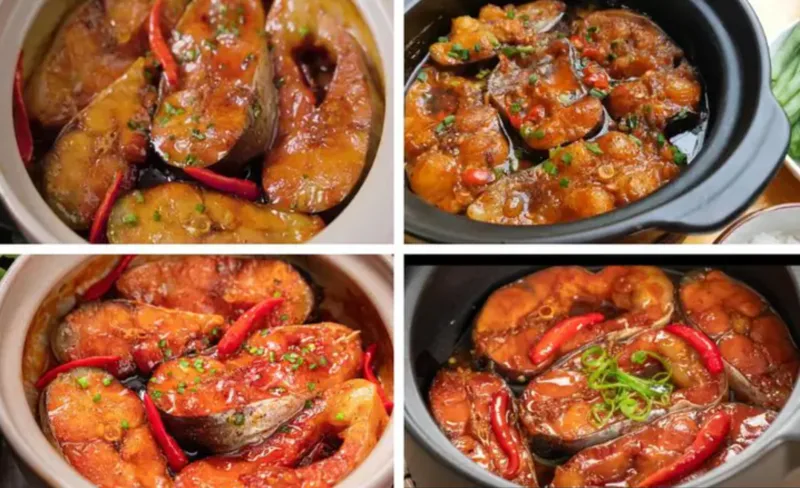Mỗi vùng có cách biến tấu nấu cá quả kho tộ ngon với tiêu, riềng, nước dừa hoặc thịt ba chỉ